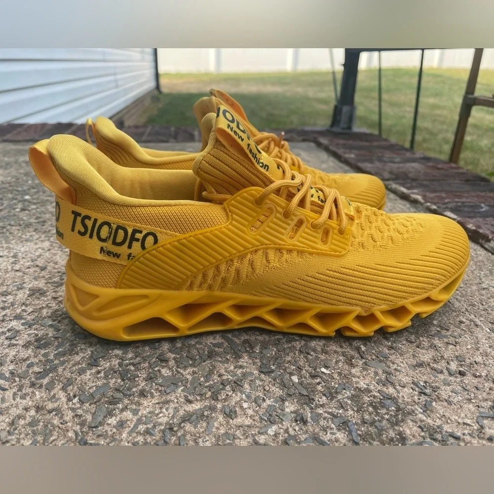 TSIODFO Athletic Sport Running Tennis Walking Sneakers - Picture 4 of 10